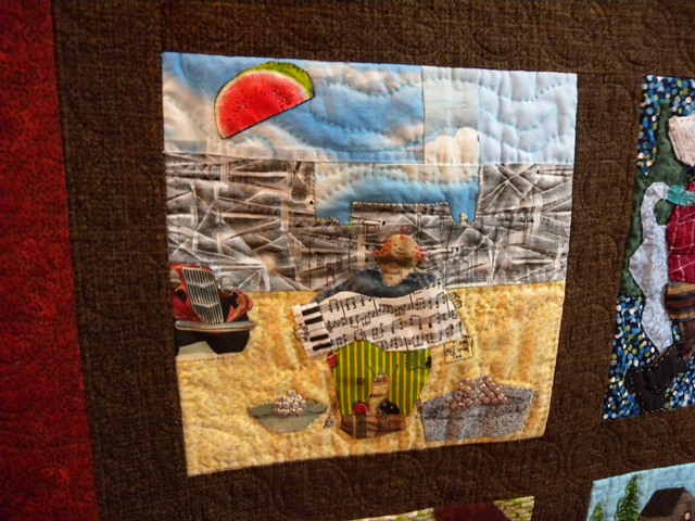 Pam Brown - Raffle Quilt Detail